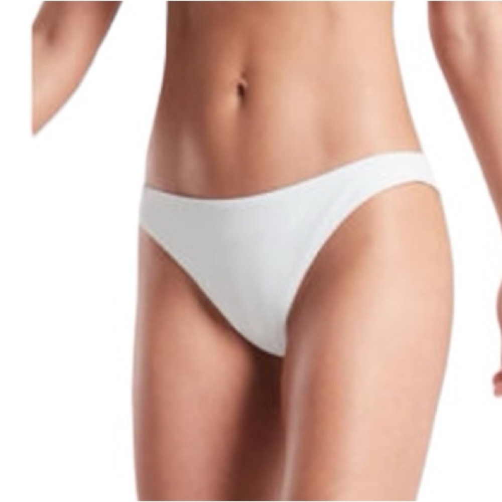 ATHELTA womens eco friendly white clean low rise bottom small seat coverage NWT